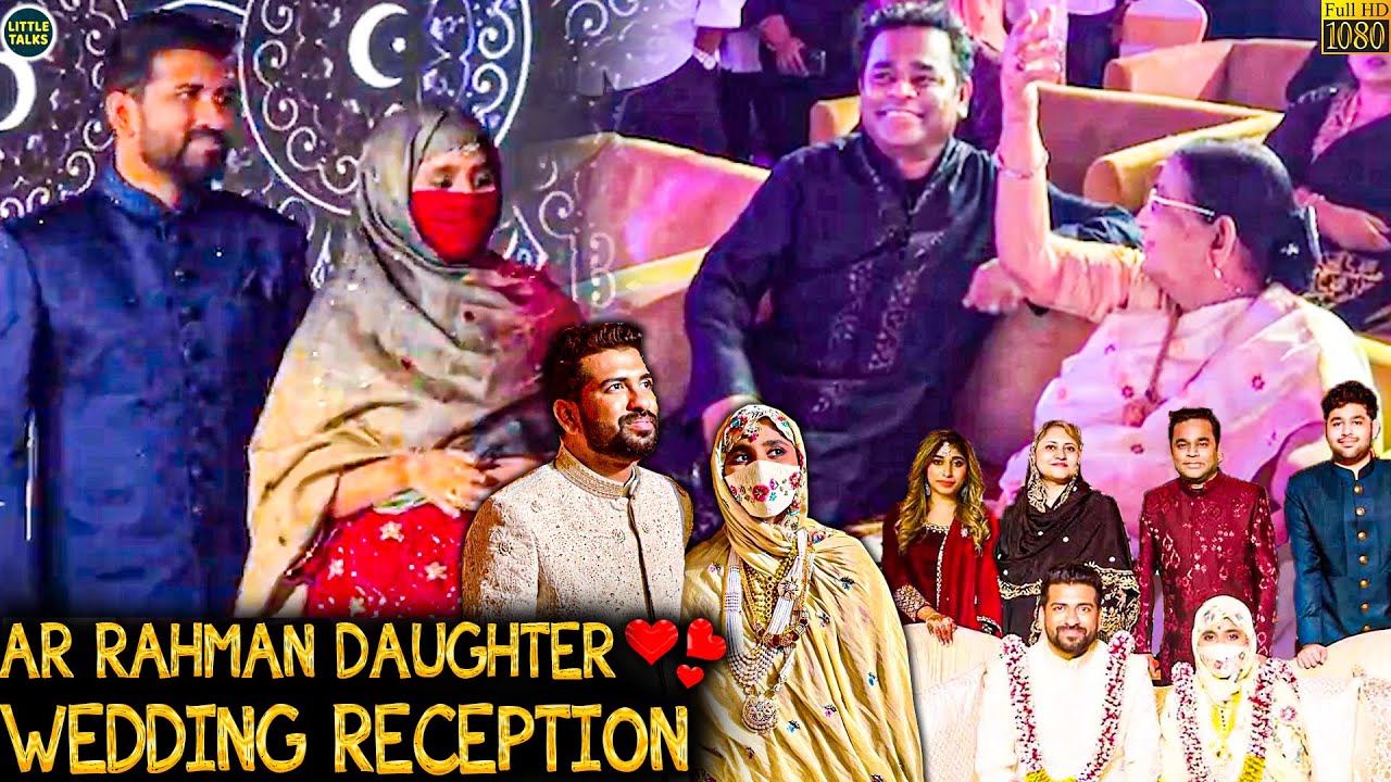 AR Rahman Daughter Khatija's Wedding Reception 😍 - FULL VIDEO | செம ஜாலியா கலாய்த்த AR Rahman