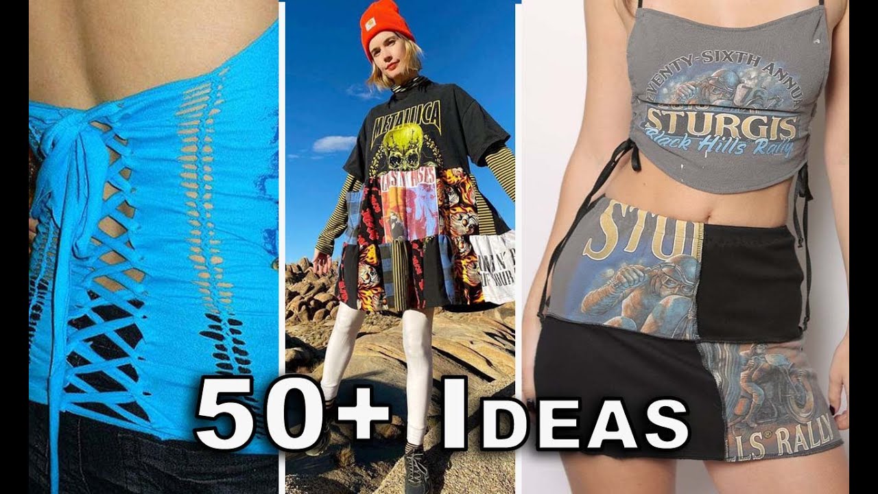 50+ T shirt Upcycle Ideas to Inspire You