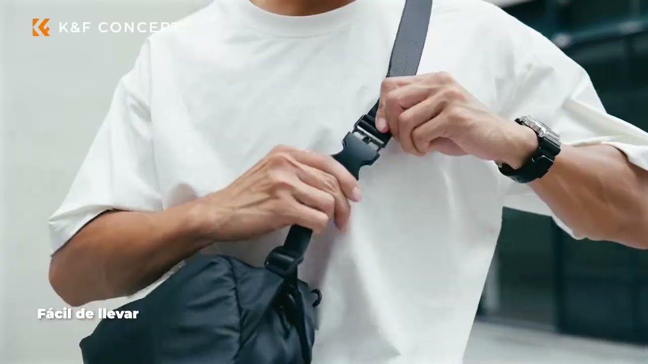 K&F Concept 4L Camera Sling Bag Bolsa de ombro leve para fotografia de