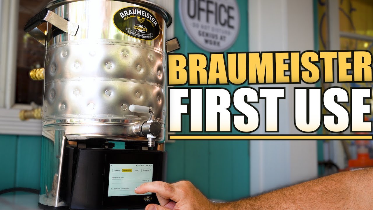 Приготовление пива на электрической пивоваренной системе Braumeister Plus. Часть 1. Настройка | M...