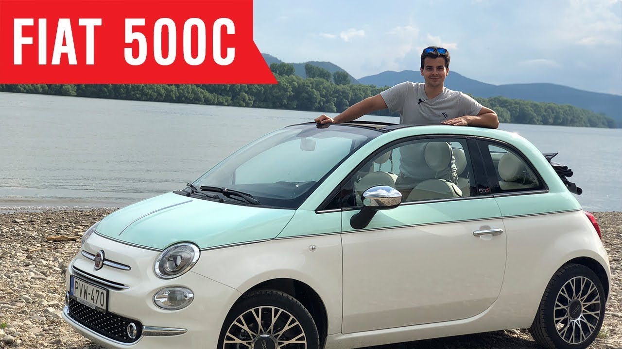 Egy kis kabriózás... Fiat 500C Collezione teszt I Schiller TV I Tesztközelben #35