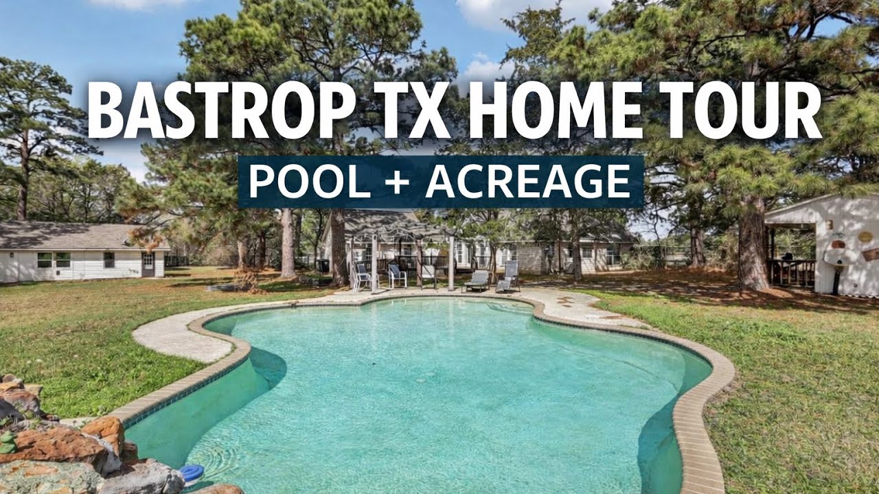 Bastrop TX Home Tour | Peaceful Country Living Just Minutes from Town
