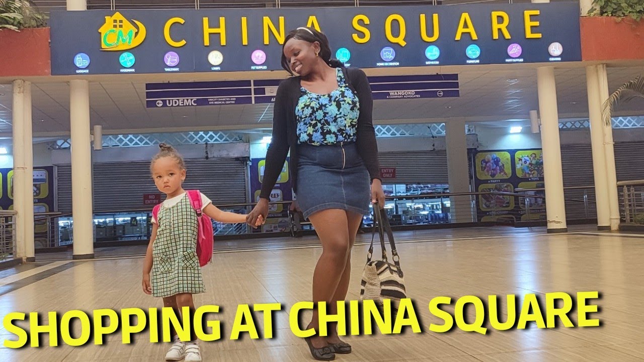 CHINA SQUARE KENYA-Cheapest  store//One stop shopping -Things under 10$#vlog1