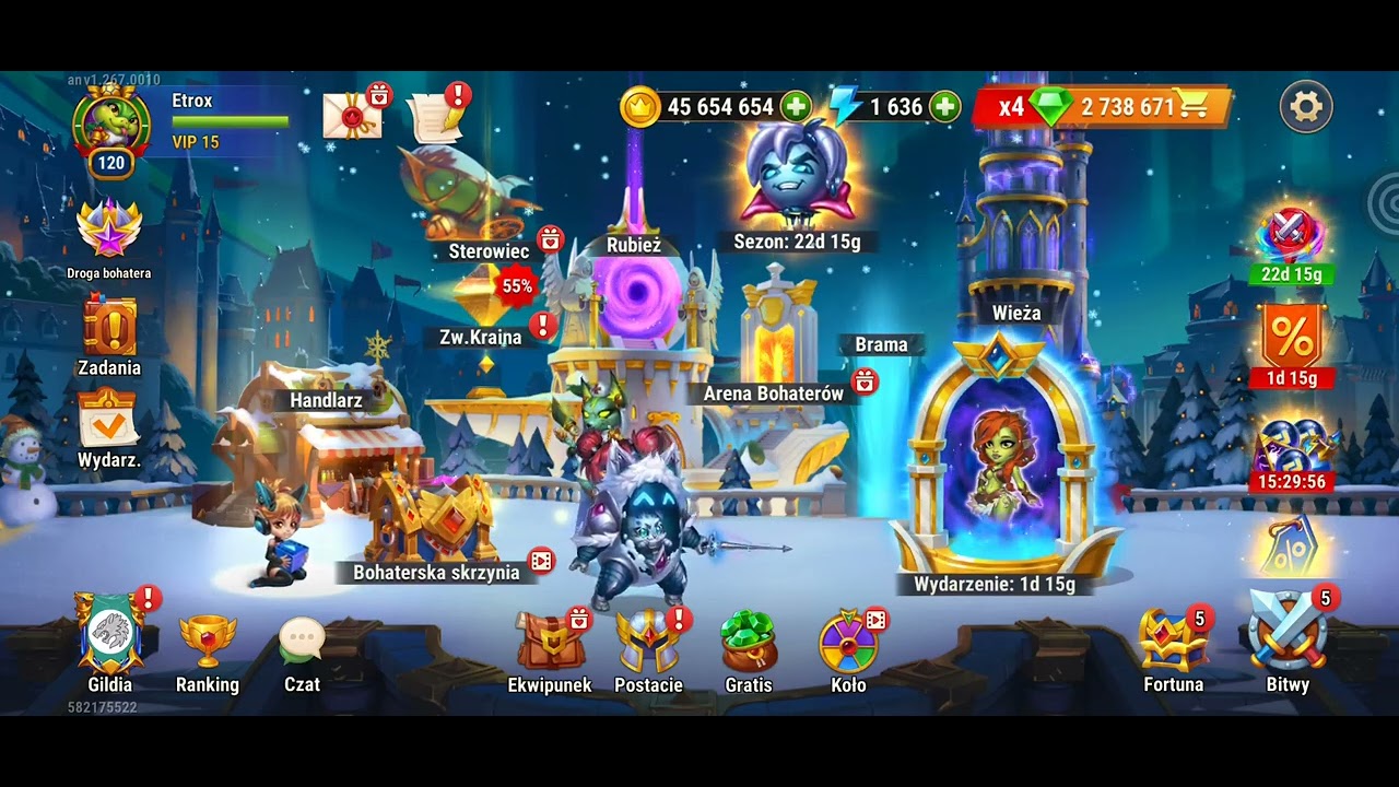 Drayne poteżna moc nowy bohater Hero Wars