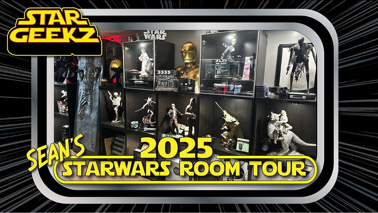 STAR WARS COLLECTION ROOM TOUR 2025!!