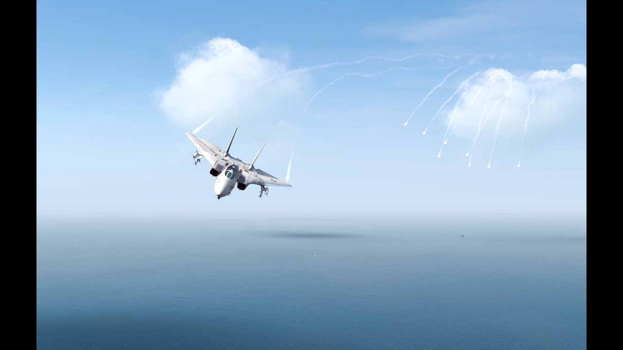 Sea Power F-14 Tomcat operations "Danger Zone intensifies"