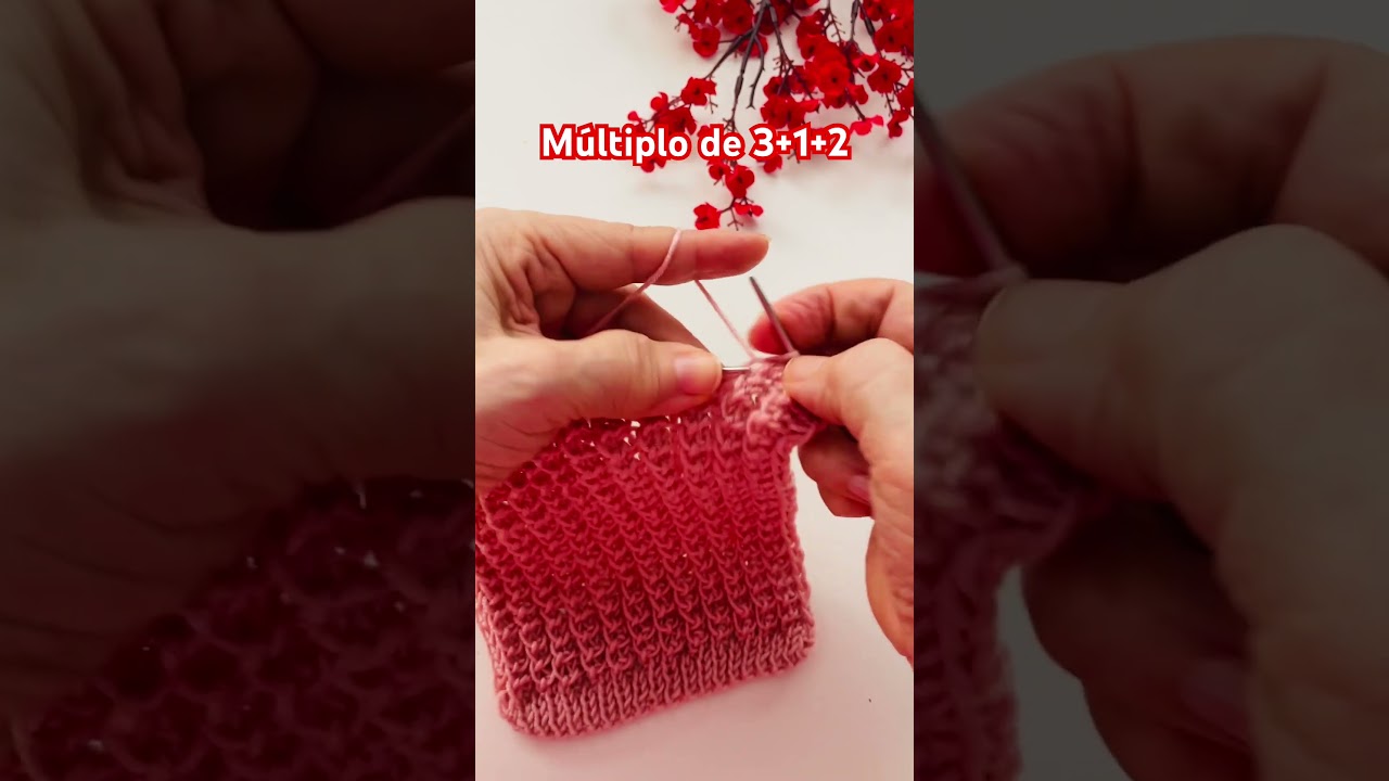 Buenos d&iacute;as, amigas👩&zwj;❤️&zwj;👩tejedoras!🧶 #puntoverticalconrelieve #tejiendojuntas  #megustaense&ntilde;ar