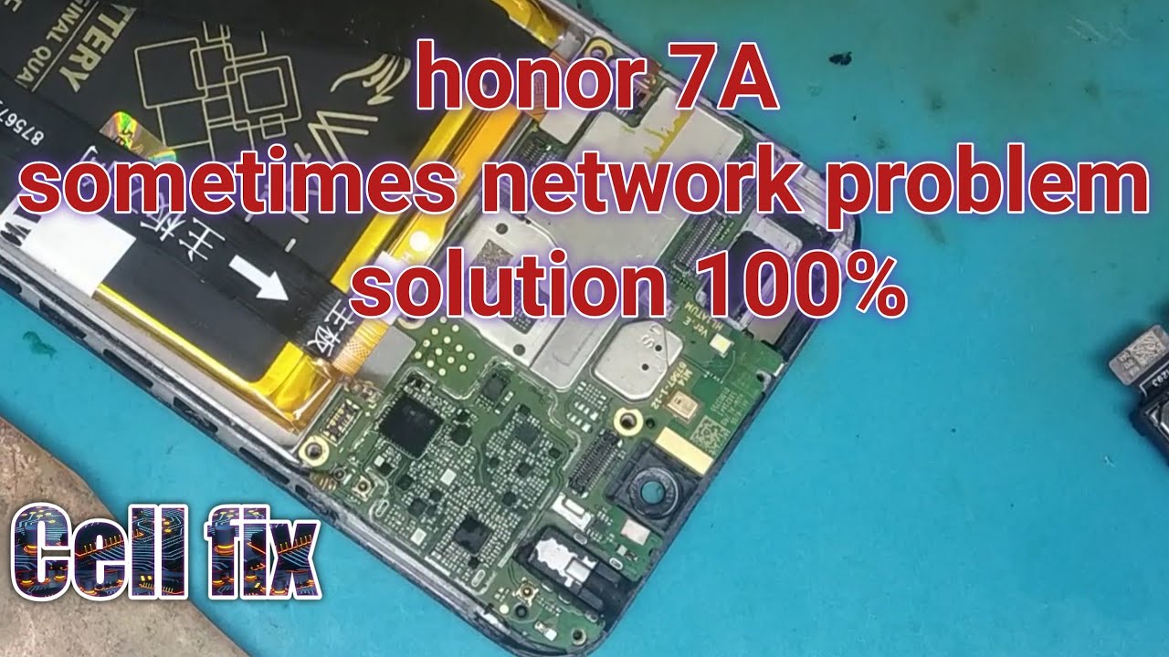 honor 7a sometimes network problem solution 100%