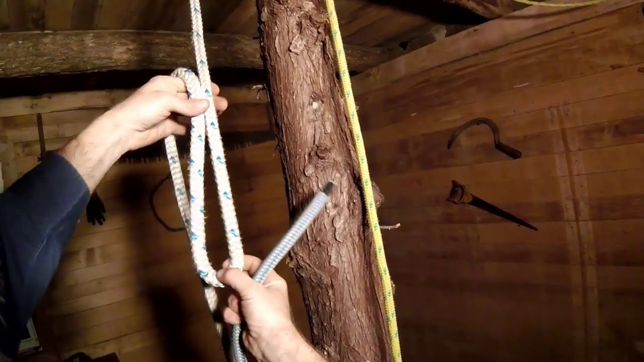 The Sheet Bend: A Bowline in Two Ropes  |  Arborist Knots