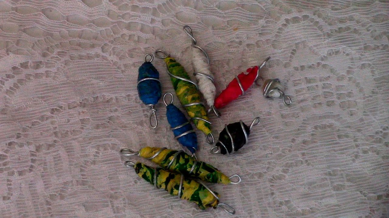 CUENTAS CON BOLSAS DE PLASTICO - DECORATIVE BEADS WITH PLASTIC BAGS