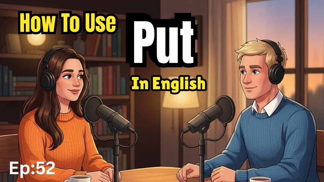 How to Use PUT in Daily  English | Everyday English Practice | Easy English Podcast