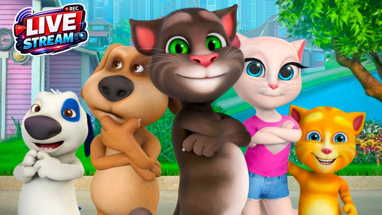 Talking  Tom  Cat  funny  Moments