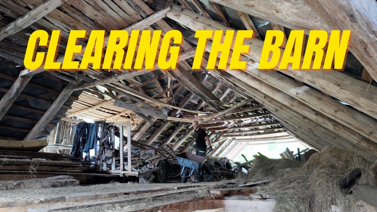 Farm Restoration in Norway: Barn Chaos Cleared and Fire Lit!