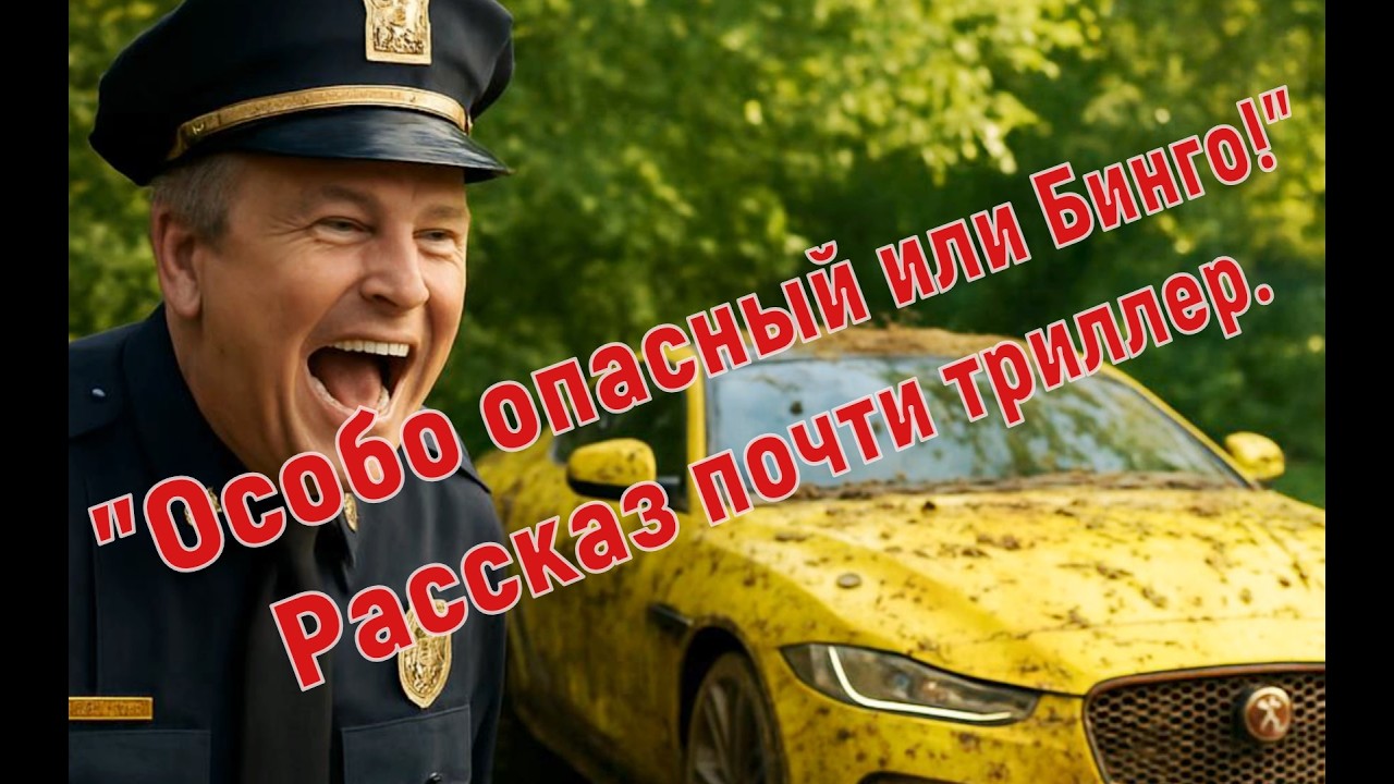 Особо опасный или Бинго! Видео на канале! Лучшая совр. литература. Рассказ почти триллер. Аудиокниги