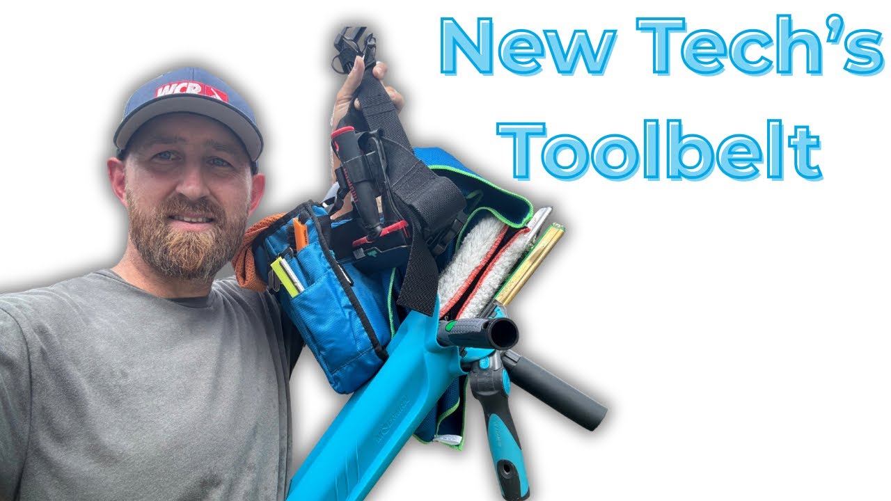 The Ultimate Window Cleaner Tool Belt (and Gear) Setup