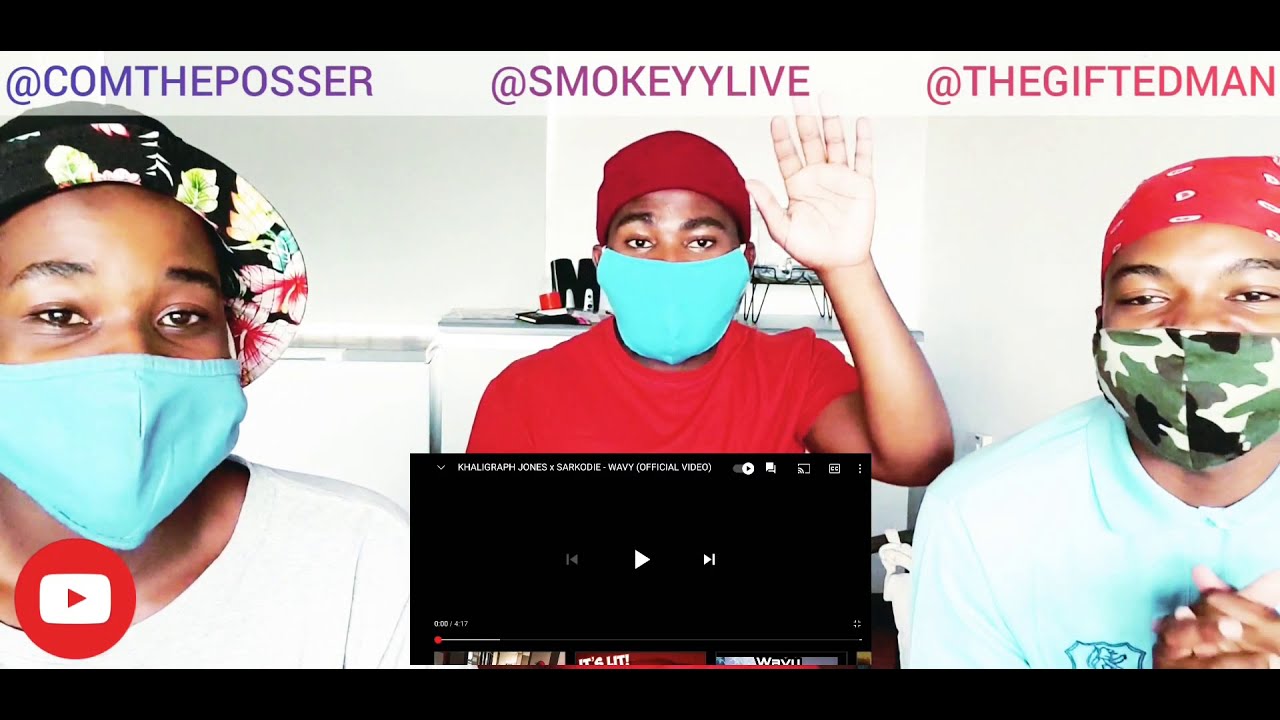 KHALIGRAPH JONES x SARKODIE - WAVY (OFFICIAL VIDEO) || REACTION VIDEO