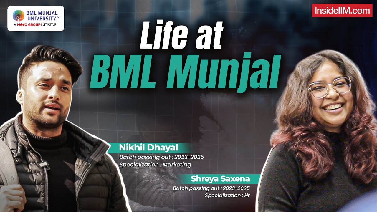 A Day In The Life Of A 2nd Year MBA Students at BML Munjal University
