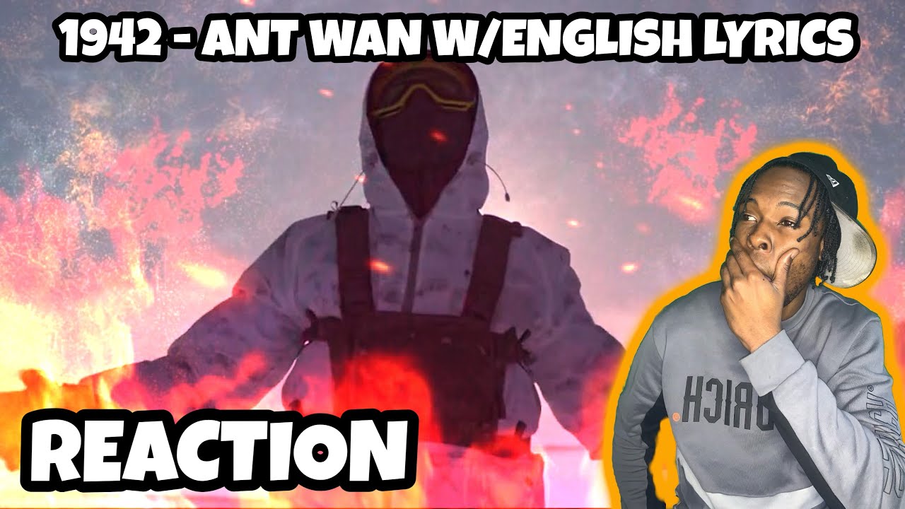 AMERICAN REACTS TO SWEDISH RAP | Ant Wan - 1942 [Officiell Video] W/ENGLISH LYRICS