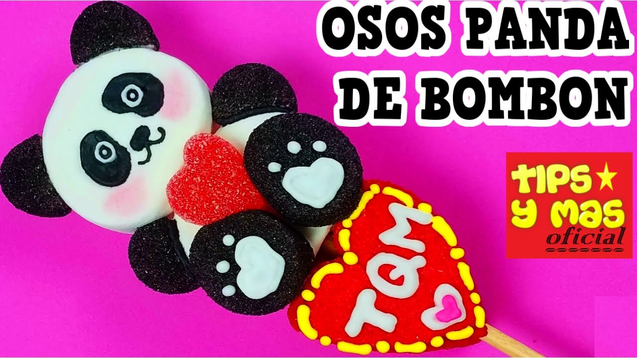OSOS PANDA DE BOMBÓN para el 14 DE FEBRERO/DÍA DE SAN VALENTÍN