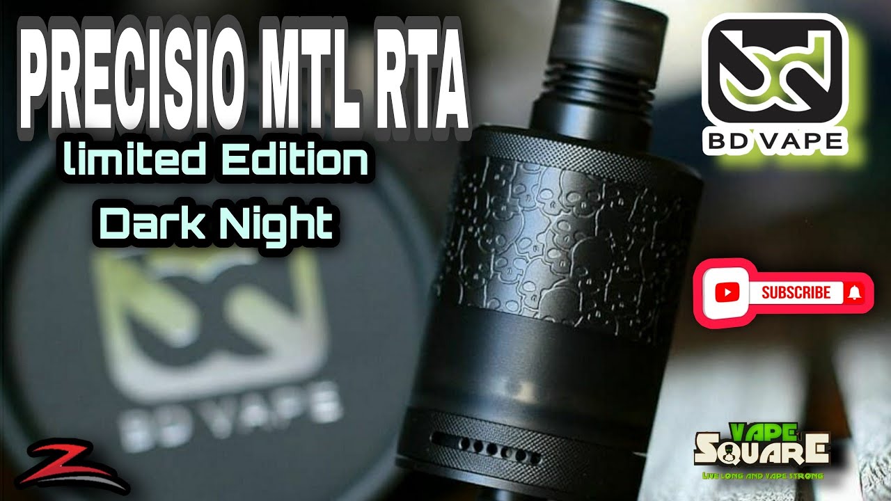 precisio RTA Mtl / RDL by BD vape - FUMYTECH reviews &Build,limited مراجعه وتقييم برسيسيو بالتفصيل