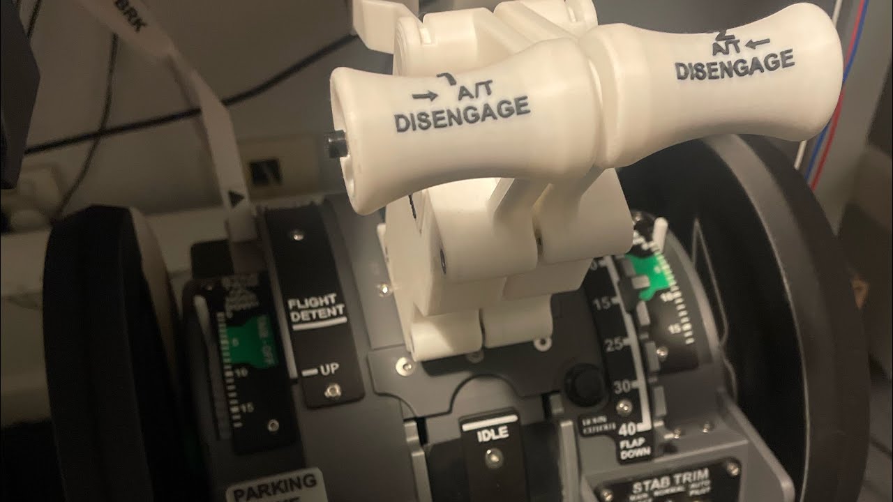 737 motorised throttle quadrant (737diysim)