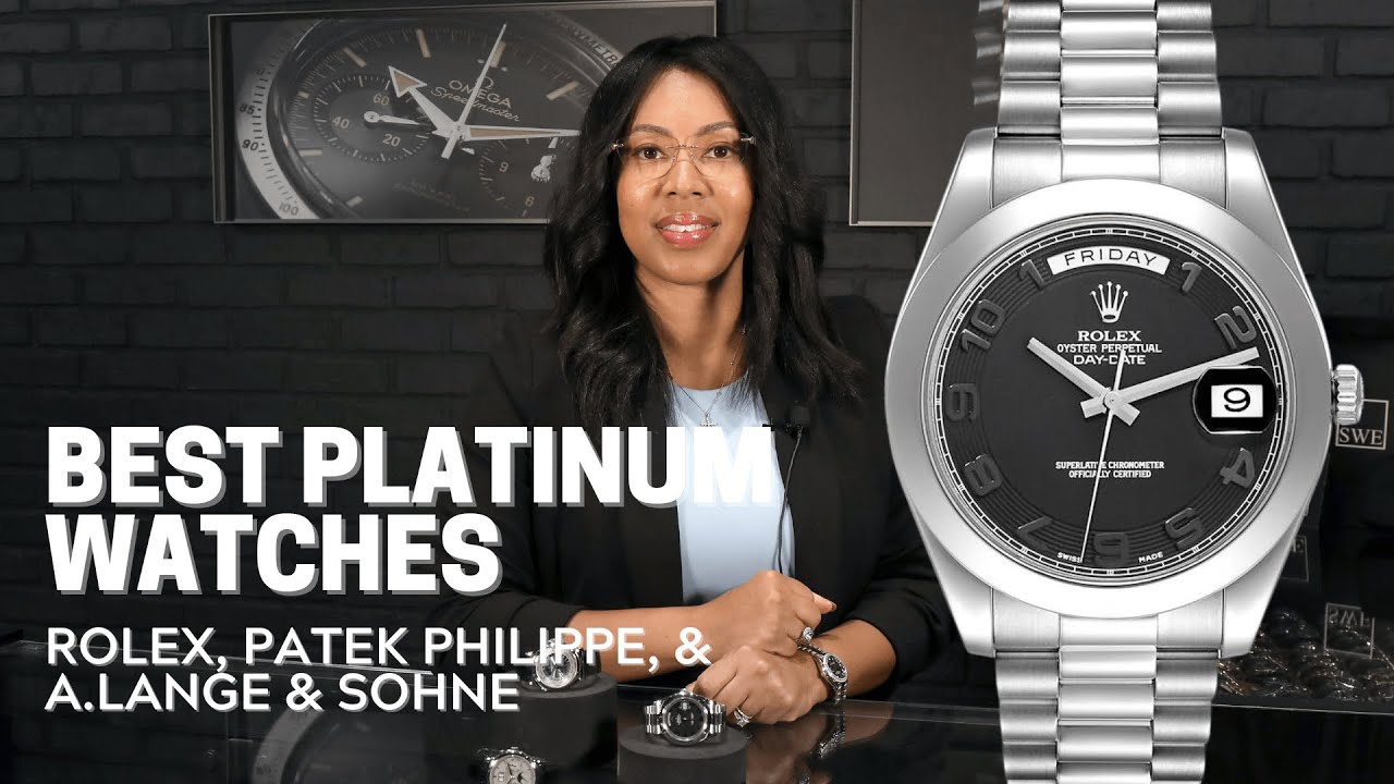 3 Best Platinum Watches  - Rolex, Patek Philippe & A. Lange & Sohne | SwissWatchExpo