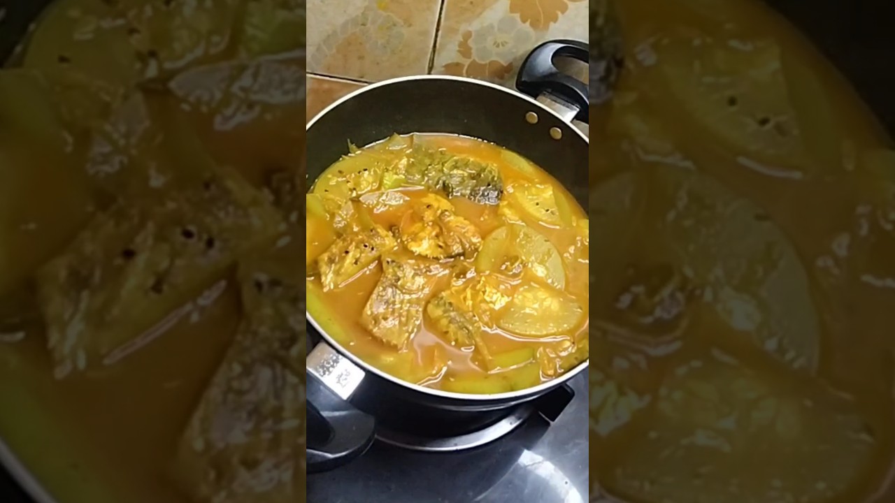 Chalkumra with Rui Fish Curry recipe 😋🤤✅