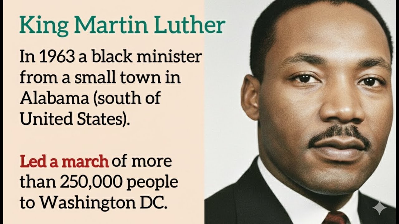 Improve your English ⭐ | Very Interesting Story - Level 3 - Martin Luther King | VOL #17