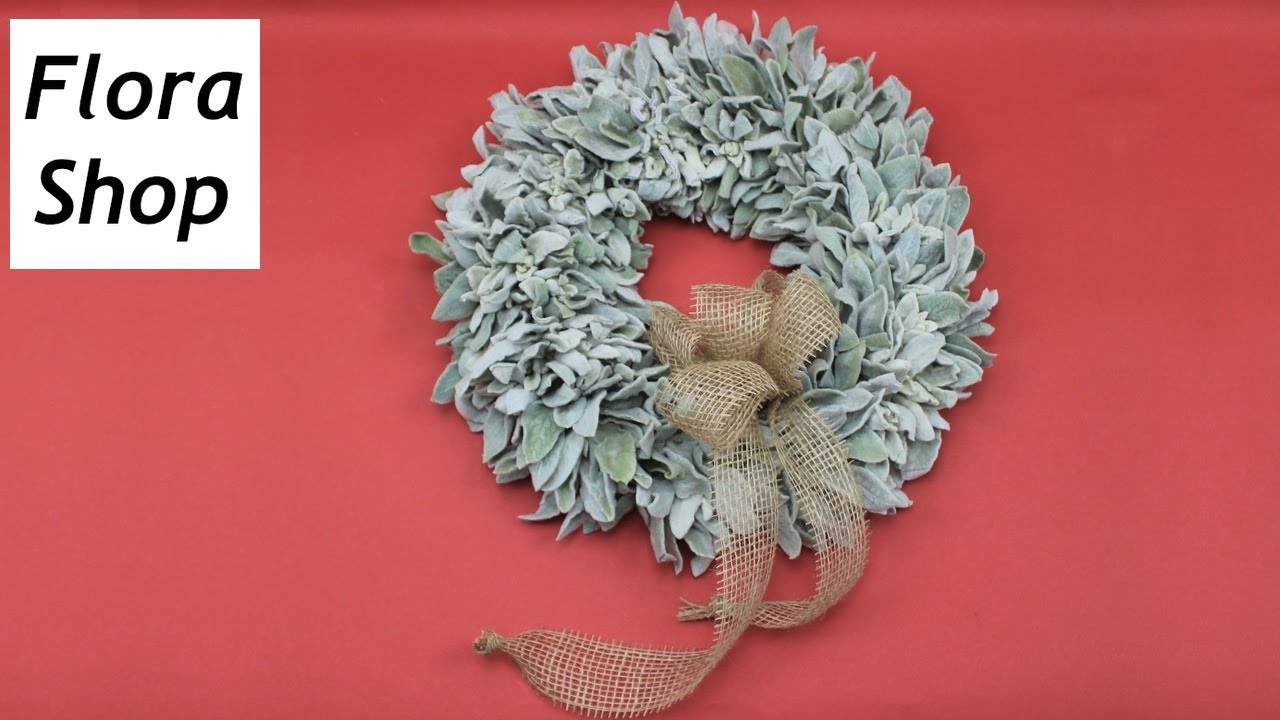 DIY-Trend: Wollziest KRANZ binden ❁ Step by Step-Anleitung für Anfänger ❁ Deko Ideen mit Flora-Shop