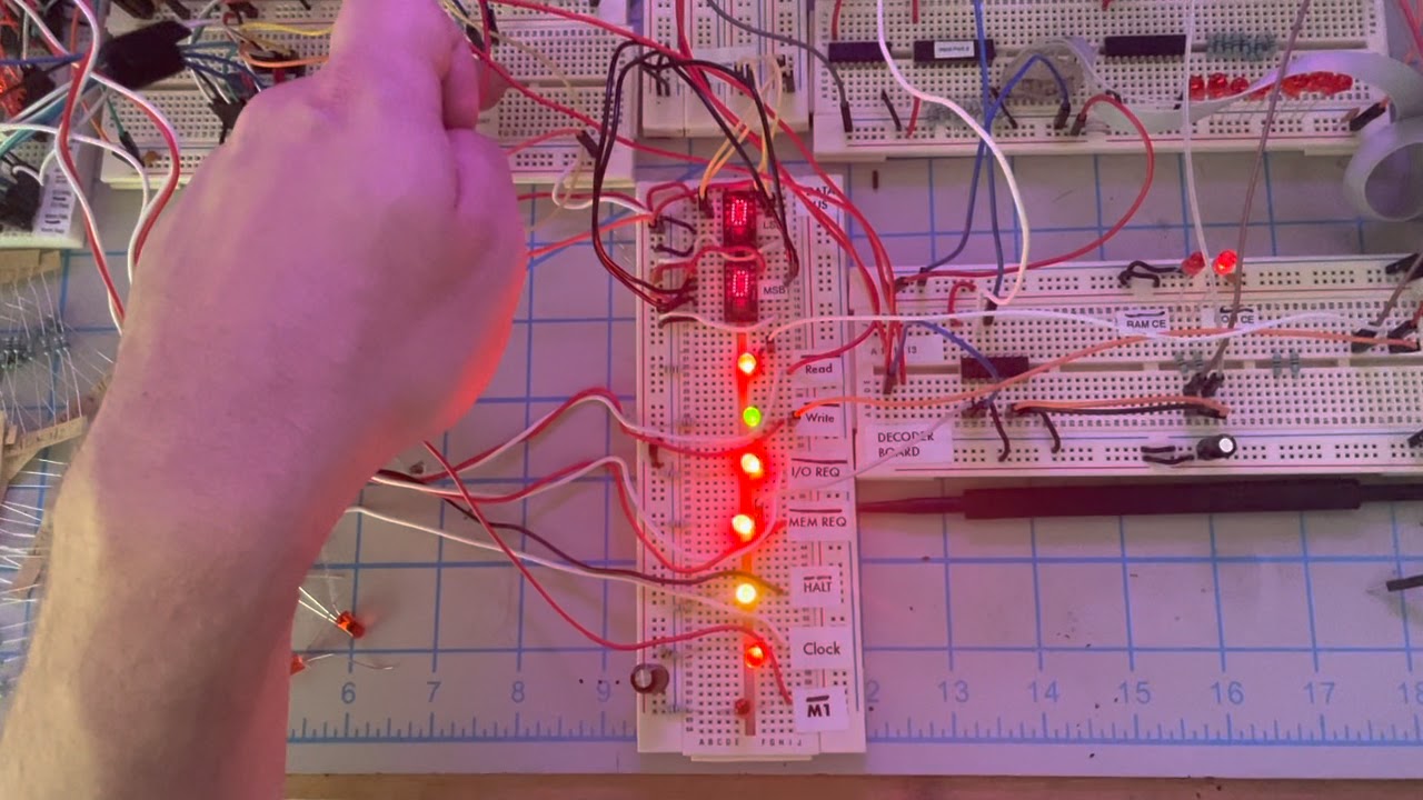 Z80 Homebrew Computer- HALT Command