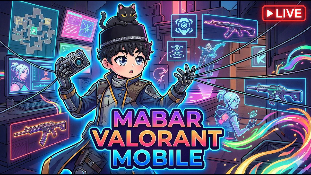 LIVE Valorant Mobile Mabar Santuy Habis Taraweh Ramadhan Hari 8 - Valorant Mobile Indonesia #1