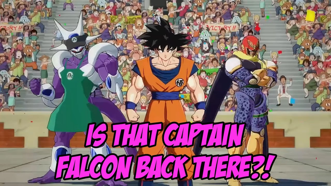 Is That Captain Falcon Back There?!