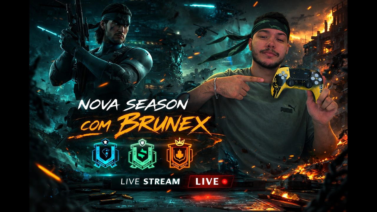 🔴 Ao Vivo Rainbow Six Siege - PS5 Bora de Nova Season Rankd