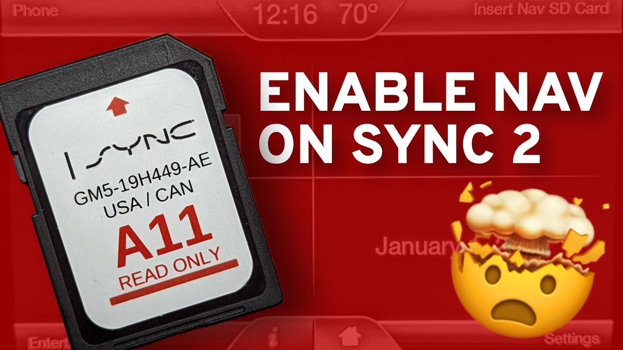 Update Sync 2 & Enable Navigation on Sync 2 🧭