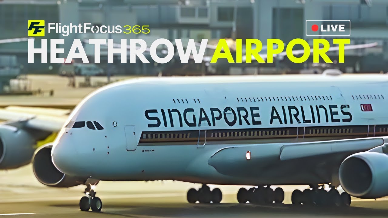 Heathrow Airport Live - Friday 30th January 2026