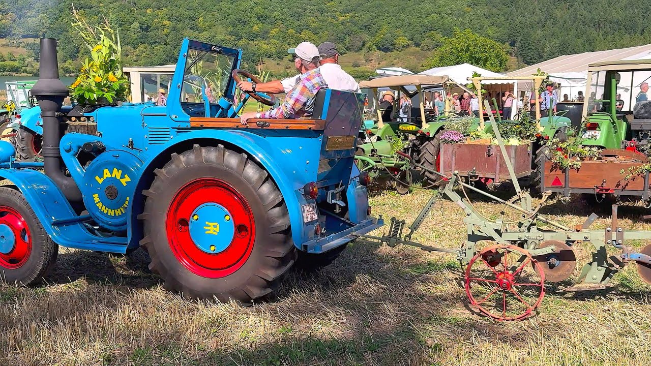 Oldtimer Traktortreffen zum Erntedankumzug in Meerfeld/Vulkaneifel 07.09.2025