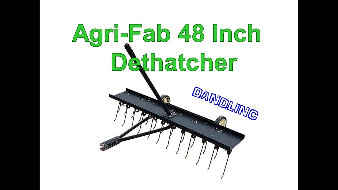 Agri-Fab 45-0295 48-Inch Tine Tow Dethatcher Assembly & Review