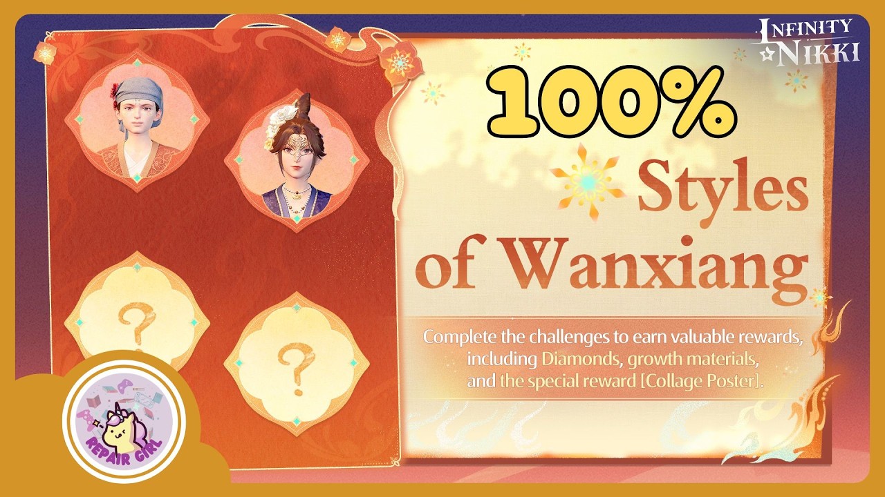 Infinity Nikki 2.2 || Estilos de Wanxiang 100%