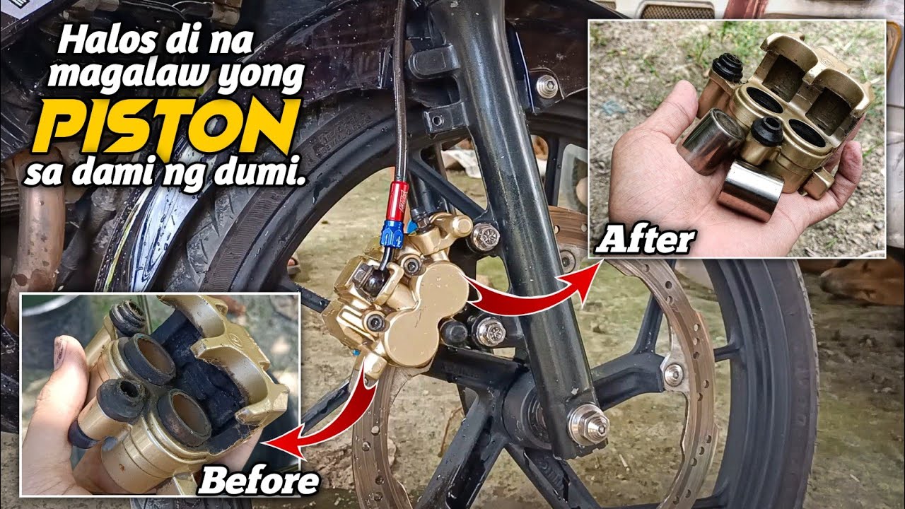 Stock-up / Dragging Brake Caliper paano ayusin? 