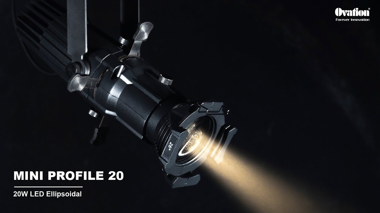 Mini Profile 20, 20W LED ellipsoidal