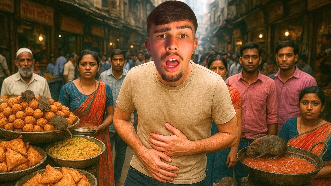 Trying To Catch Food Poisoning In India 🇮🇳 
