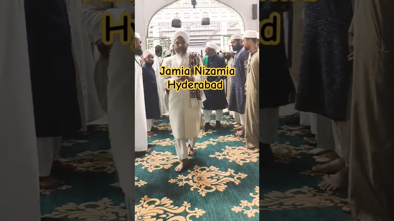 Jamia Nizamia Hyderabad #jamianizamia #shots #shots #trendingshorts #today #islamicscholar