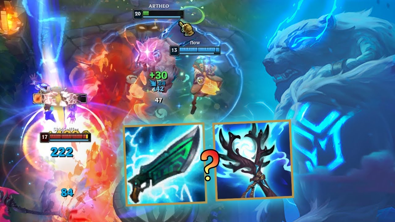 Пробую Hextech Gunblade Volibear⚡