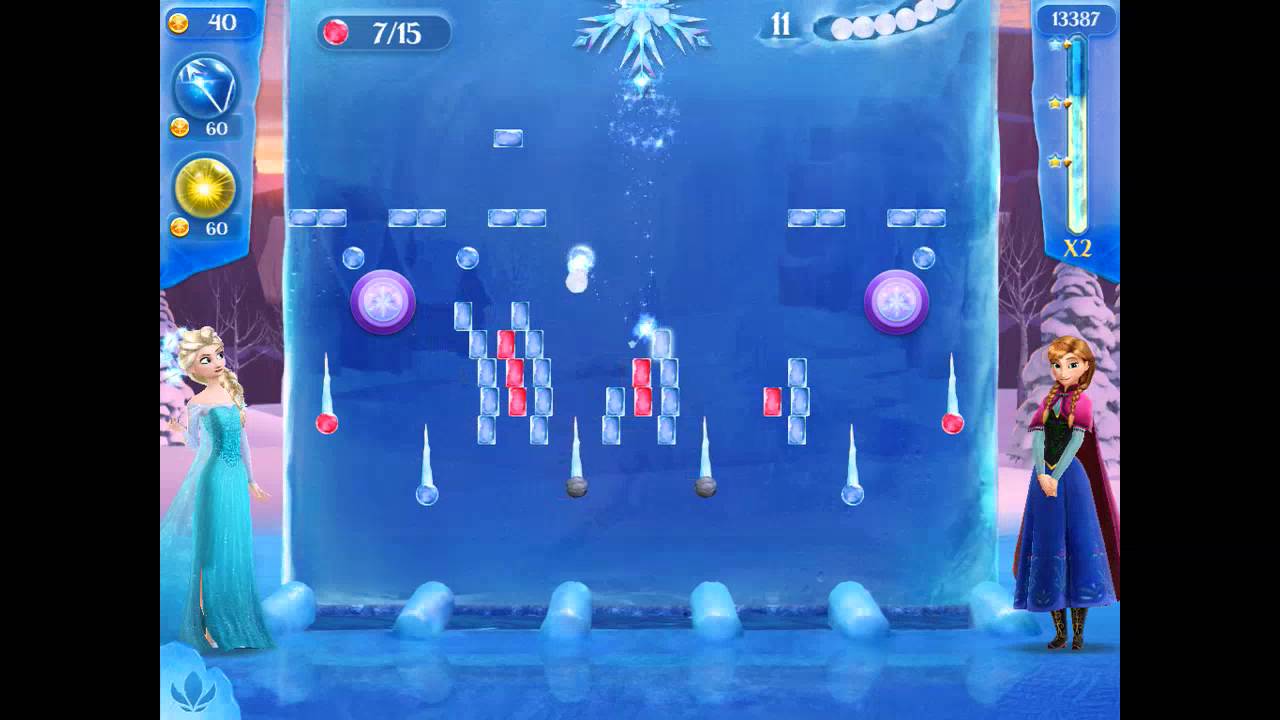 Frozen Free Fall 2 - Walkthrough Level 99