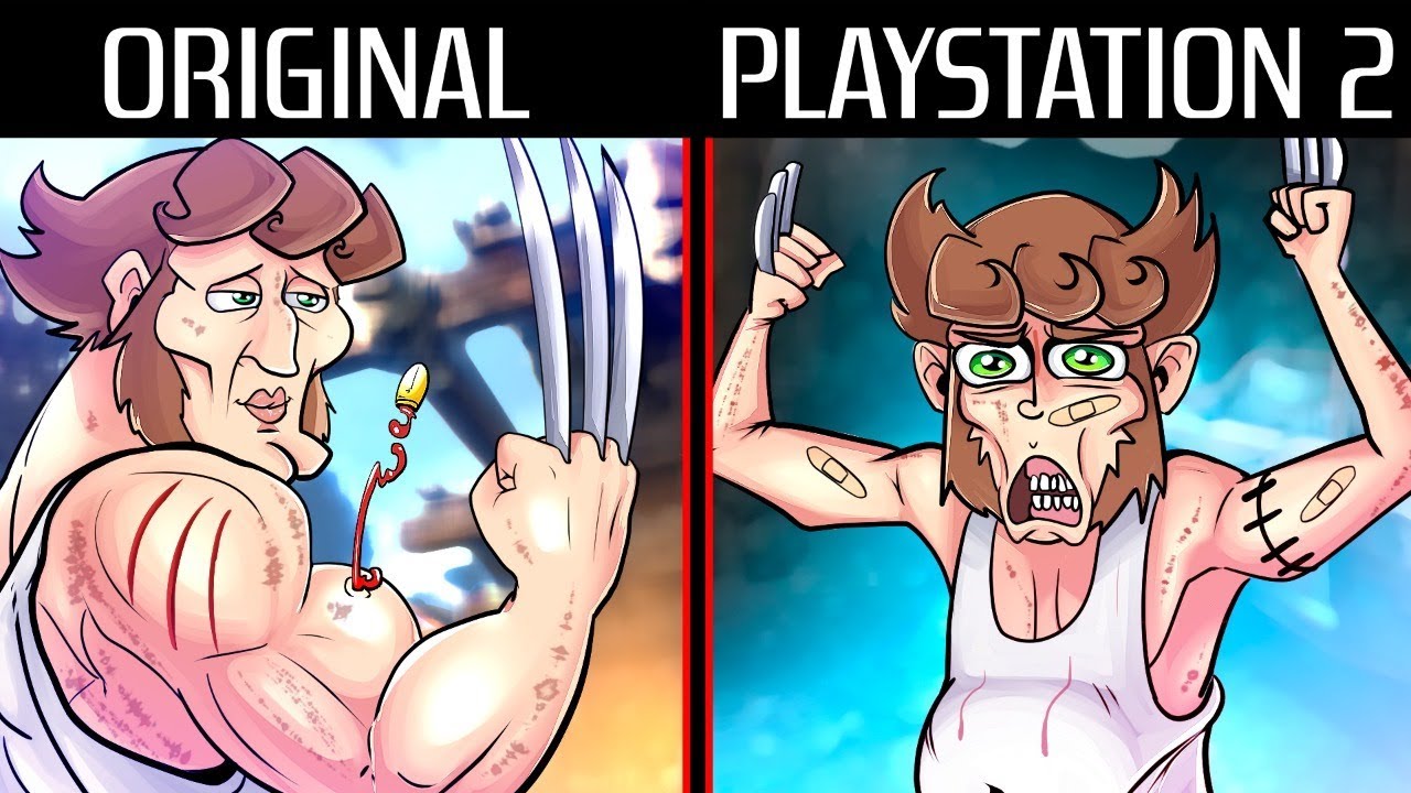 MAIS 7 ADAPTAÇÕES BIZARRAS DO PS2