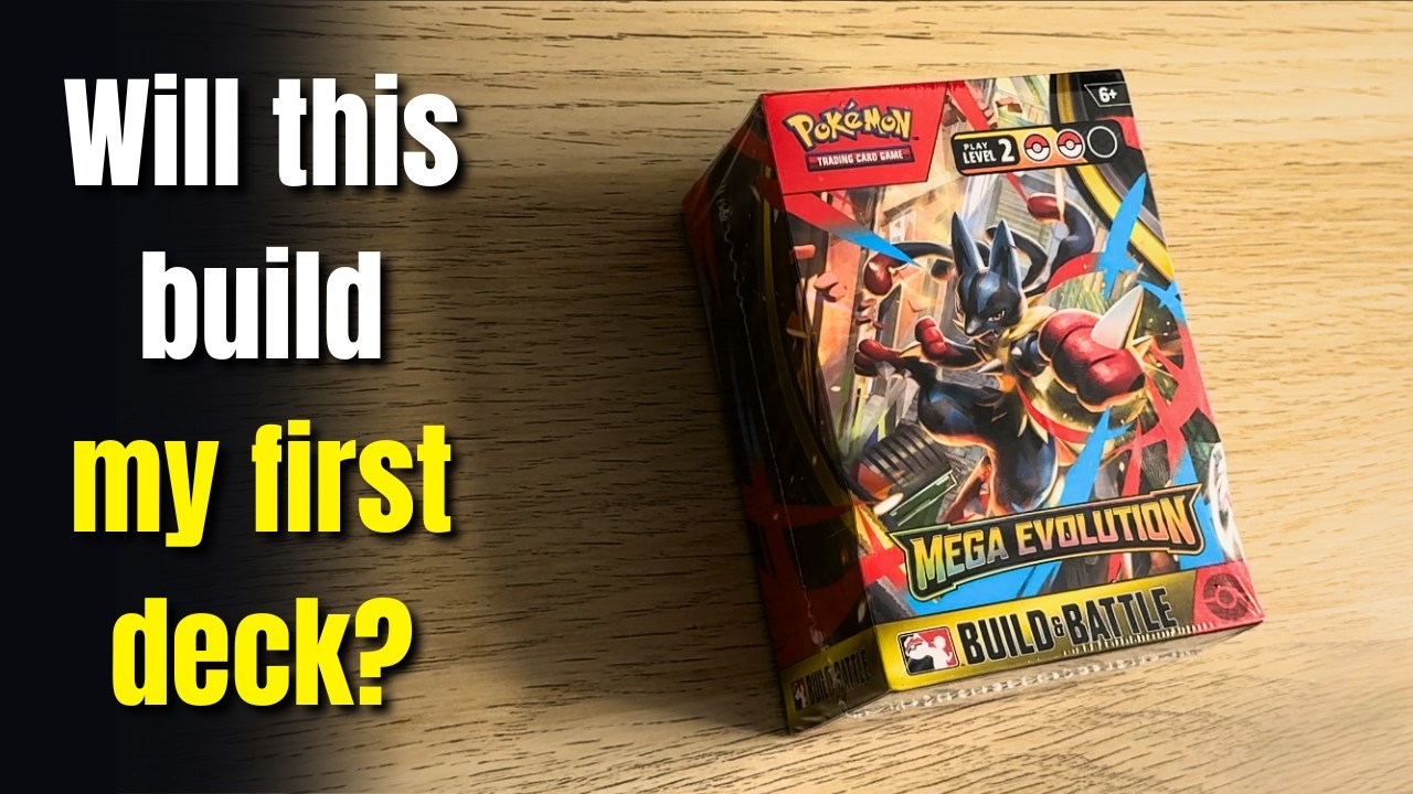 Unboxing The Mega Evolution Build & Battle Box