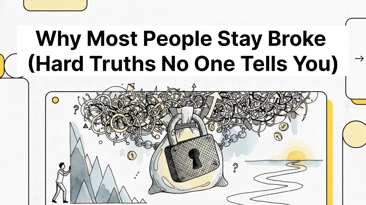 Why Most People Stay Broke (Hard Truths No One Tells You) !!!