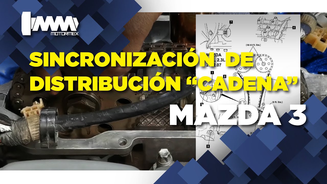 SINCRONIZACIÓN MAZDA 3 | MOTORMEX