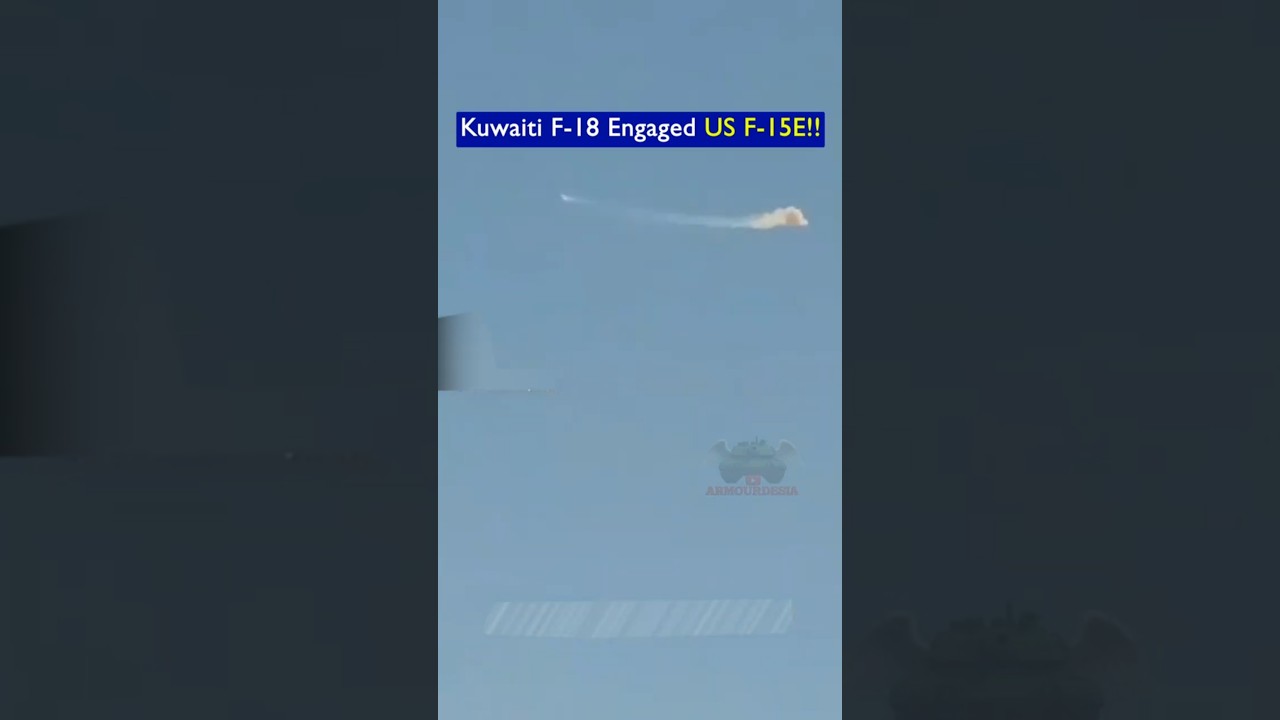 Kuwaiti F-18 Shoots Down U.S. F-15E &mdash; Friendly Fire in the Skies