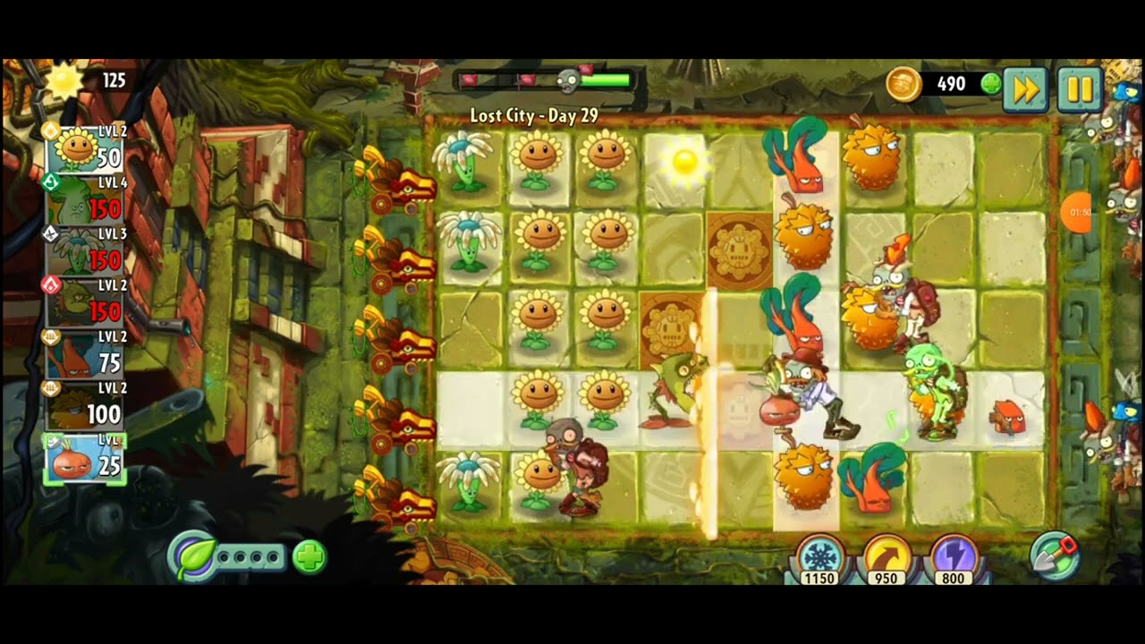 Plants vs Zombies 2 World Lost City 29